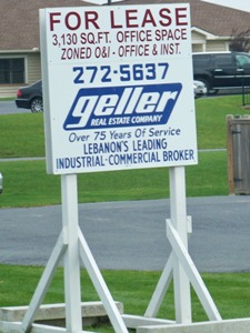 legal real estate sign